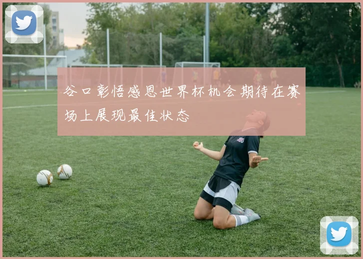 谷口彰悟感恩世界杯机会期待在赛场上展现最佳状态